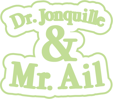 Dr. Jonquille & Mr. Ail - logo