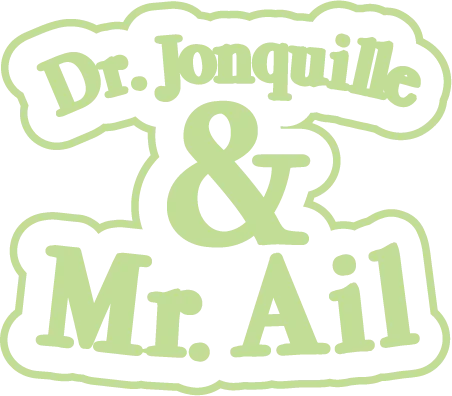 Dr. Jonquille & Mr. Ail - logo