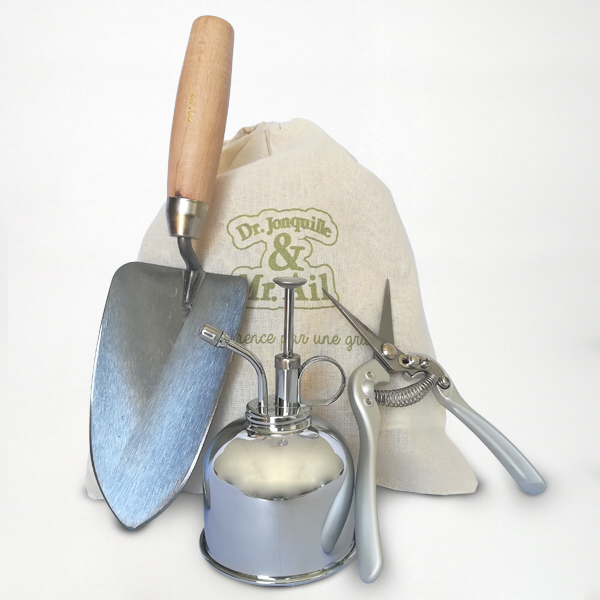 Kit d'outils pour Jardinier Dr. Jonquille & Mr. Ail