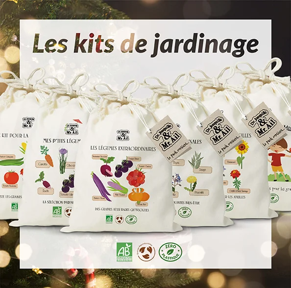 Dr. Jonquille & Mr. Ail - kits de jardinage bio et éco-responsable
