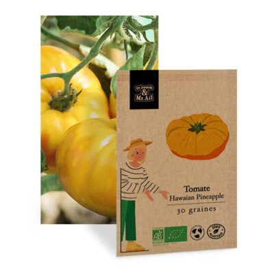 Graines Bio Tomate Hawaian Pineaple - Dr. Jonquille & Mr. AIl