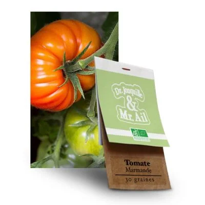Graines Tomate Marmande BIO - Dr. Jonquille & Mr. Ail