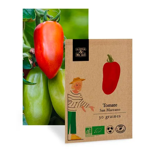 Graines Bio et Reproductibles - Tomate San Marzano