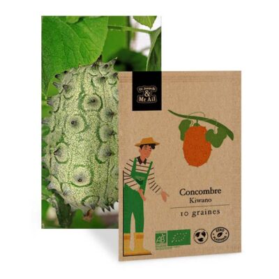 Graines bio et Reproductibles - Concombre Kiwano Cornu d'Afrique