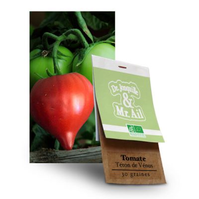 Graines Bio et Reproductibles - Tomate Téton de Vénus
