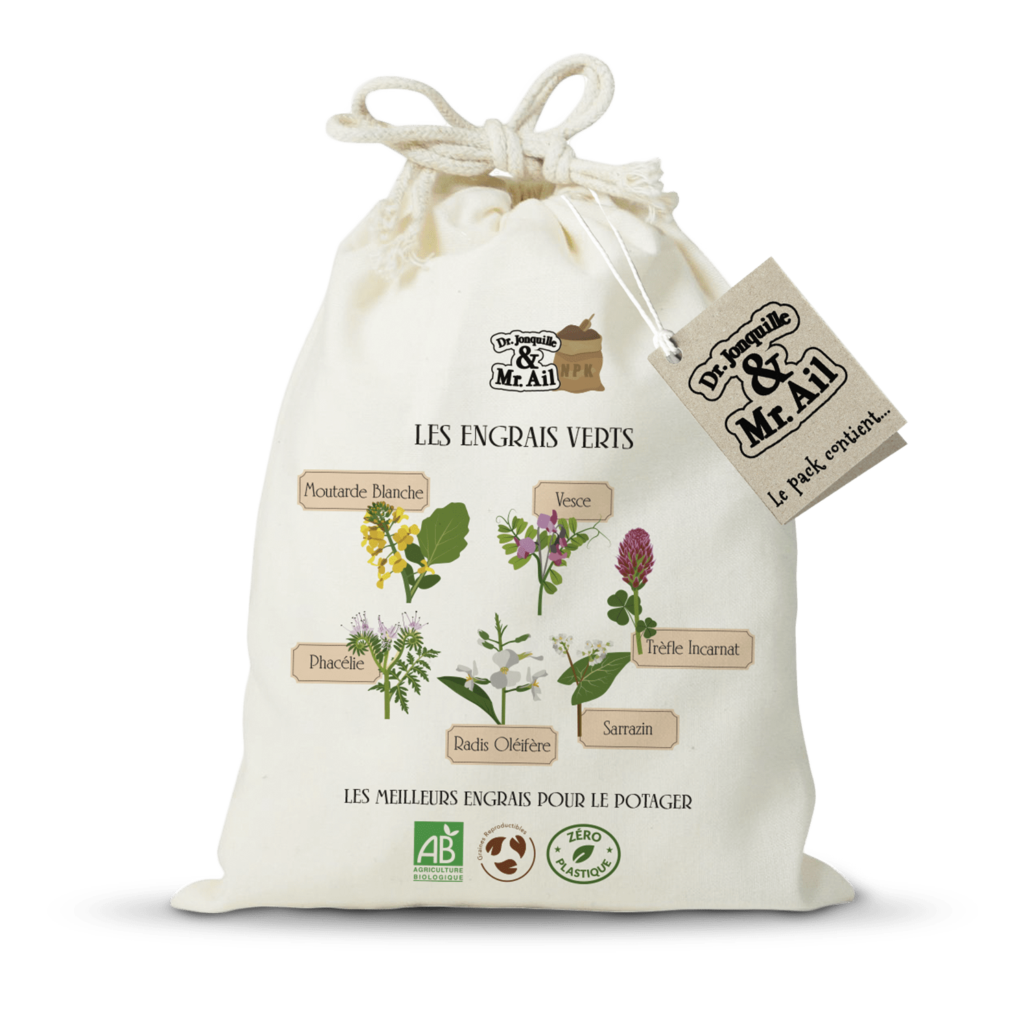 Kit de jardinage - Les engrais verts