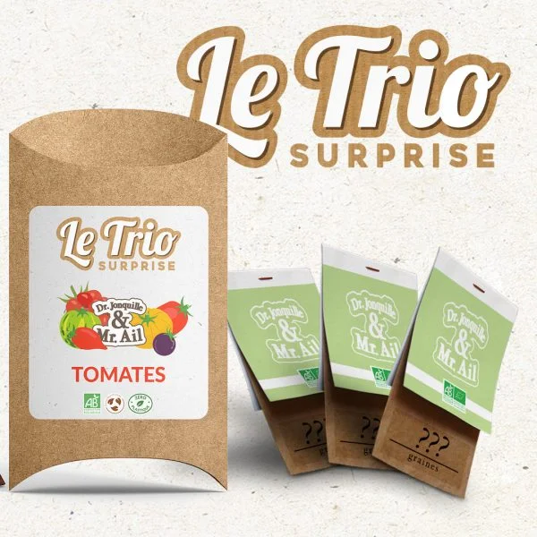 Trio surprise de tomate - détail - semences bio et reproductibles