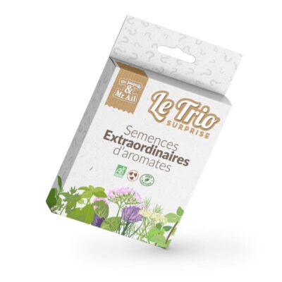 Trio surprise d'aromates - semences bio et reproductibles