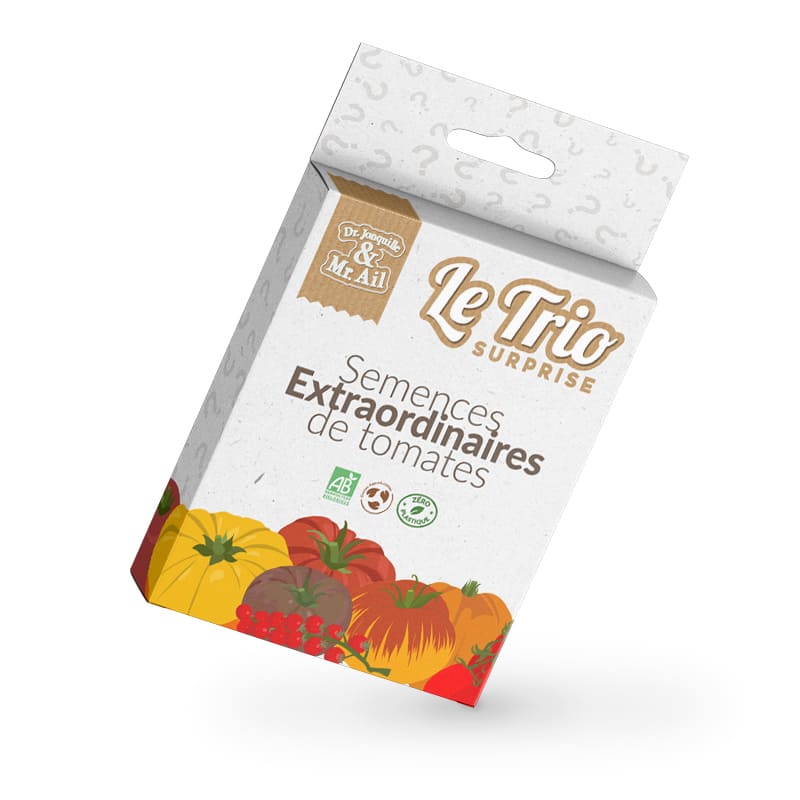 Trio surprise de tomates - semences bio et reproductibles