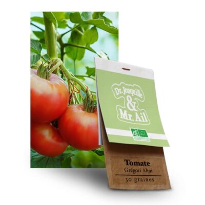 Tomate Grégori Altai - Graines Bio et Reproductibles -Dr. Jonquille & Mr. Ail