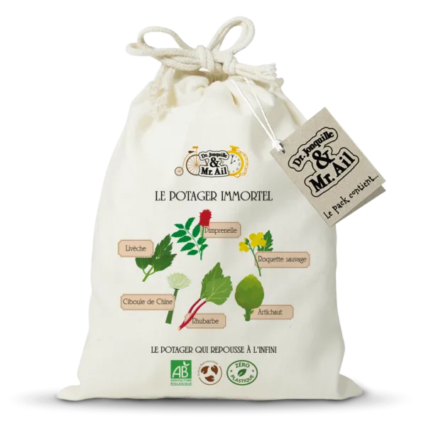 Ventes Privées Dr. Jonquille et Mr. Ail - potager immortel