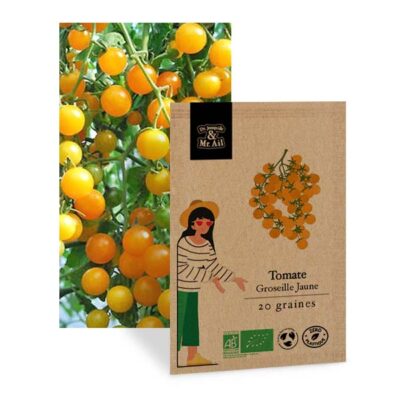 Tomate Groseille Jaune - Graine bio et reproductible