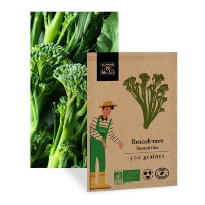 brocoli rave sessantina -graine bio et reproductible