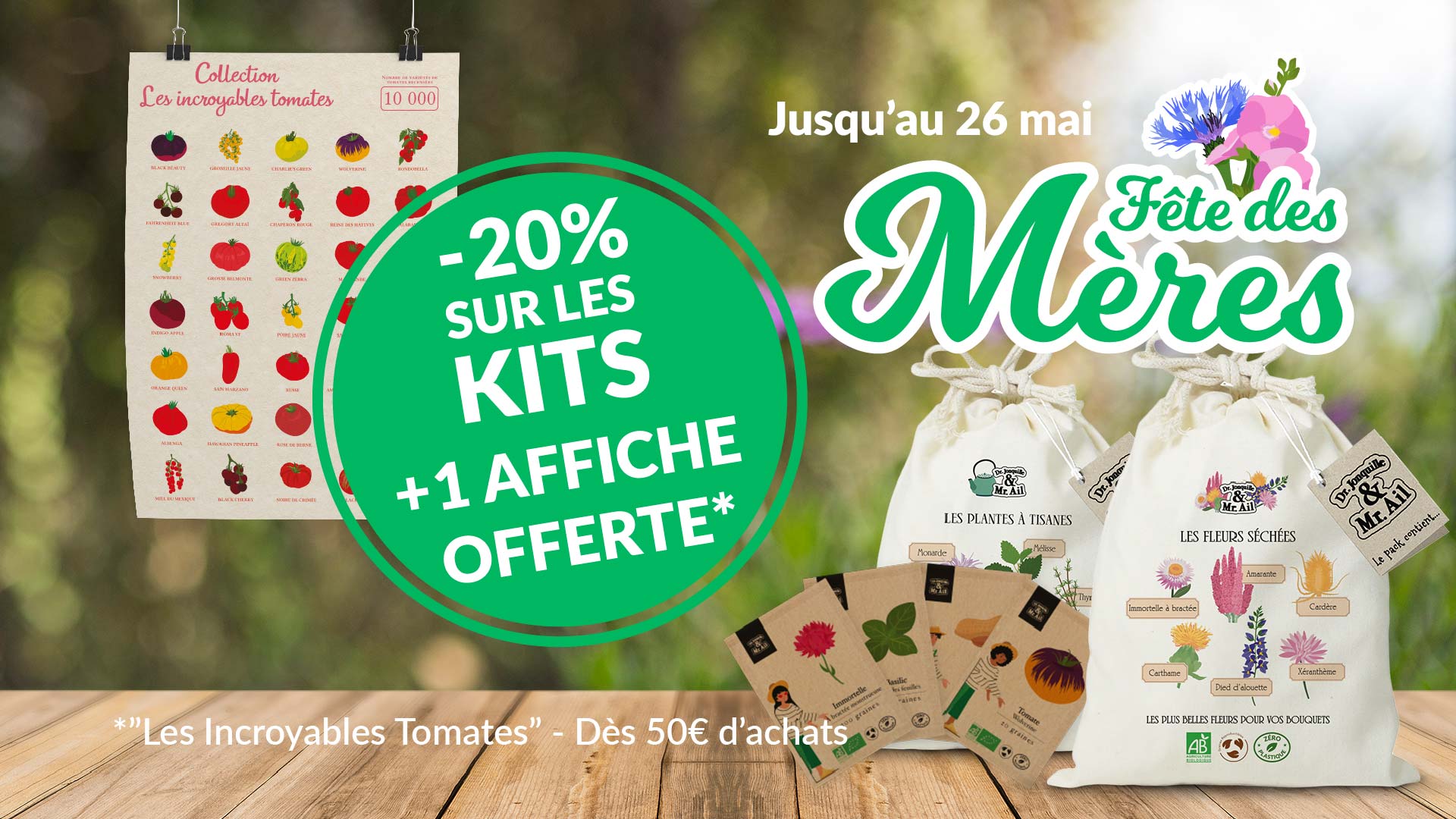 fdm2025-app-bandeau-news-1920x1080-mobile 1 Fête des mères 2025 home - Dr. Jonquille et Mr. Ail - affiche tomates offerte