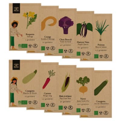 semences bio et reproductibles - sélection de graines potagères - fête des pères 2025