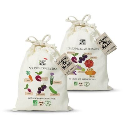 semences bio et reproductibles - Duo de kits - fête des pères 2025