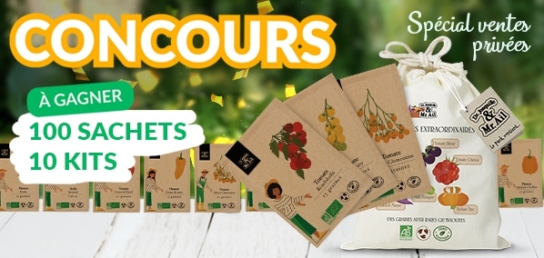 Dr. Jonquille et Mr. Ail - semences bio et reproductibles - concours ventes privées