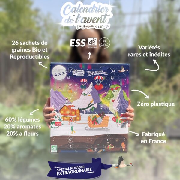 Calendrier de l'avent 2025 Spécial Potager Extraordinaire