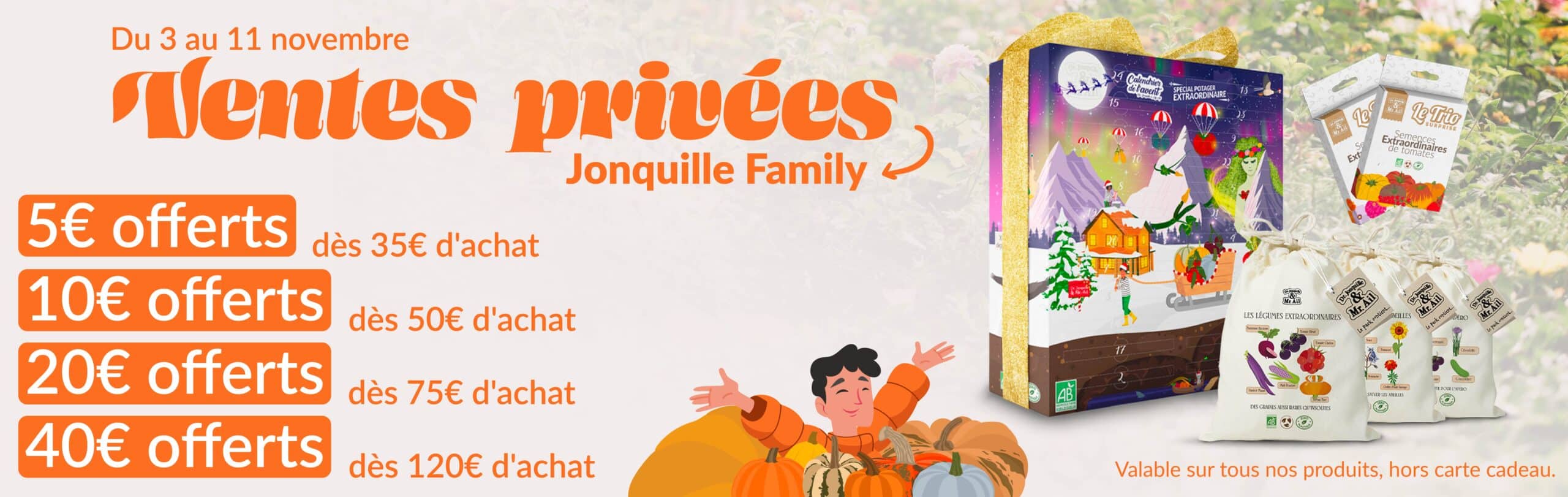 Ventes Privées Jonquille Family - Dr. Jonquille & Mr. Ail - HP desktop