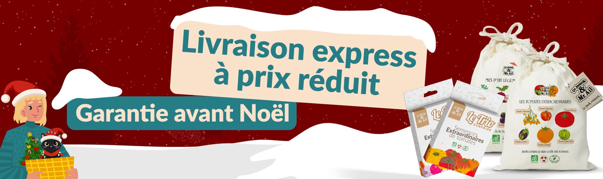 Dr. Jonquille et Mr. Ail : L'incroyable Noël de Dr. Jonquille
