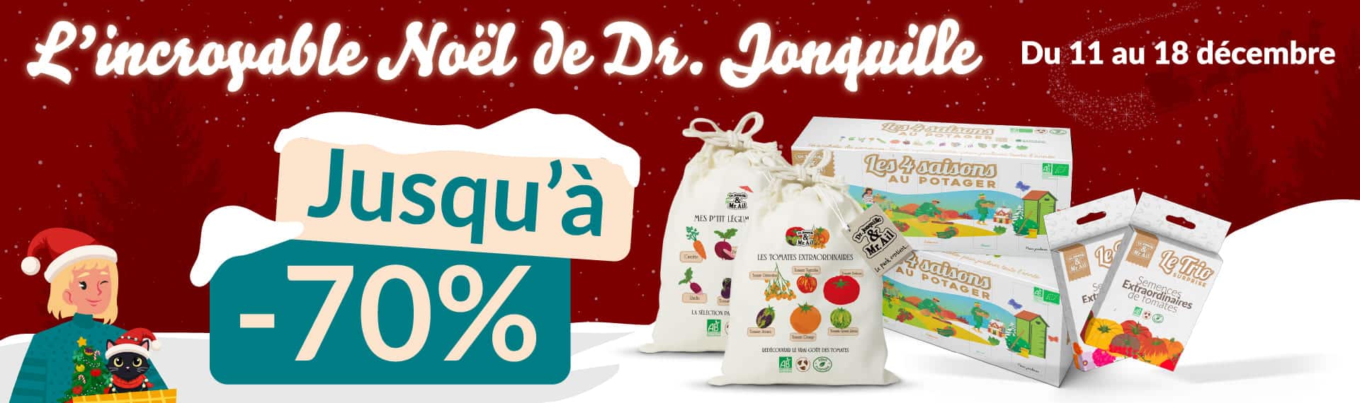 Noël P2-HP-1920x570 Dr. Jonquille et Mr. Ail : L'incroyable Noël de Dr. Jonquille. Jusqu'à -70% !