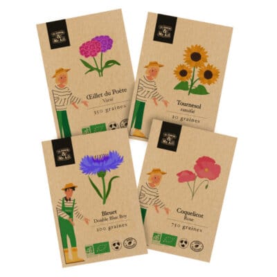 Sélection de graines - les fleurs insolites