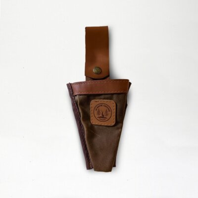 Étui pour Sécateur en Toile Cirée - Graines Bio et Reproductibles - Dr. Jonquille & Mr. Ail