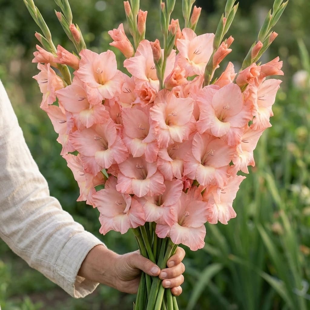 Glaïeul Karma- Graines Bio et Reproductibles - Dr. Jonquille & Mr. Ail