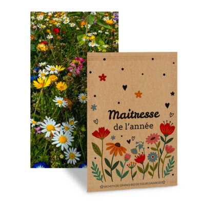 Maitresse de l'année - Graines de fleurs