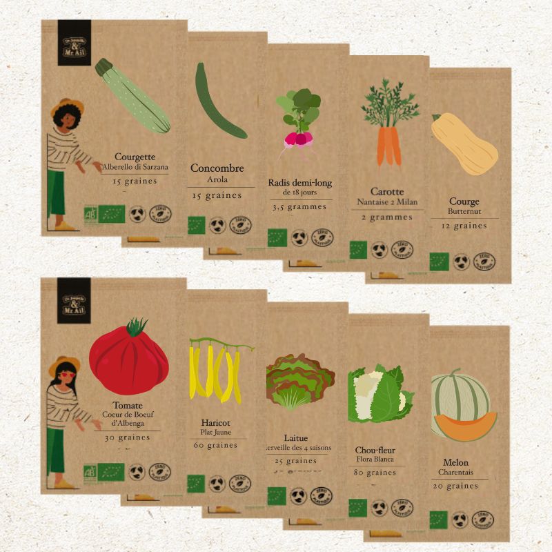 Sélection Fête des Mères - Le potager de printemps