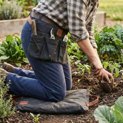 Les accessoires de jardinage des papas