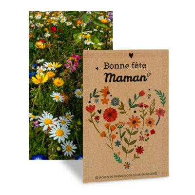 Bonne fête Maman - Graines de fleurs