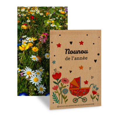 Nounou de l'année - Graines de fleurs